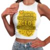 I am a Successful CEO Tight Tank Top - Image 3