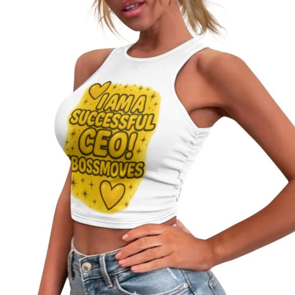 I am a Successful CEO Tight Tank Top - Image 4