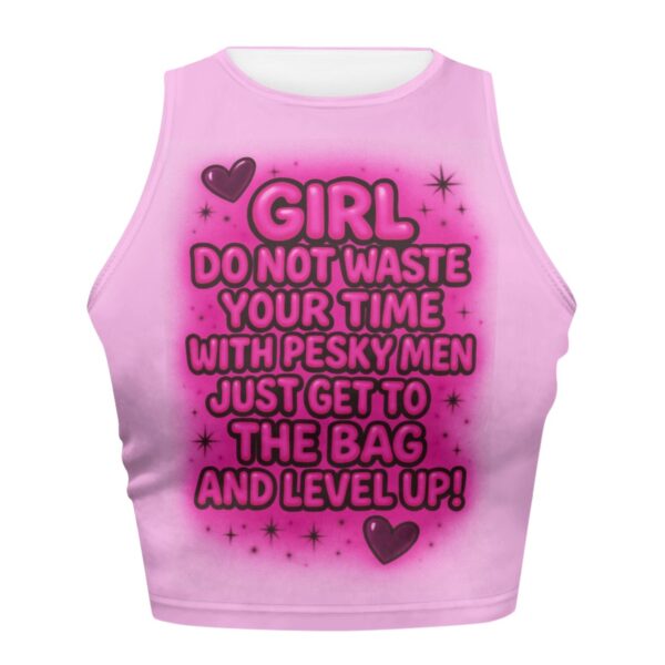 Get to the bag girl tight tank top