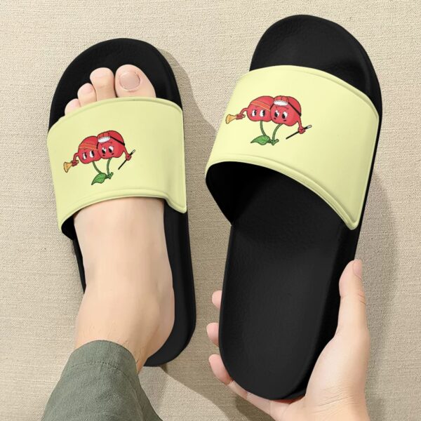 Musical Cherries Slide Sandals - Image 4
