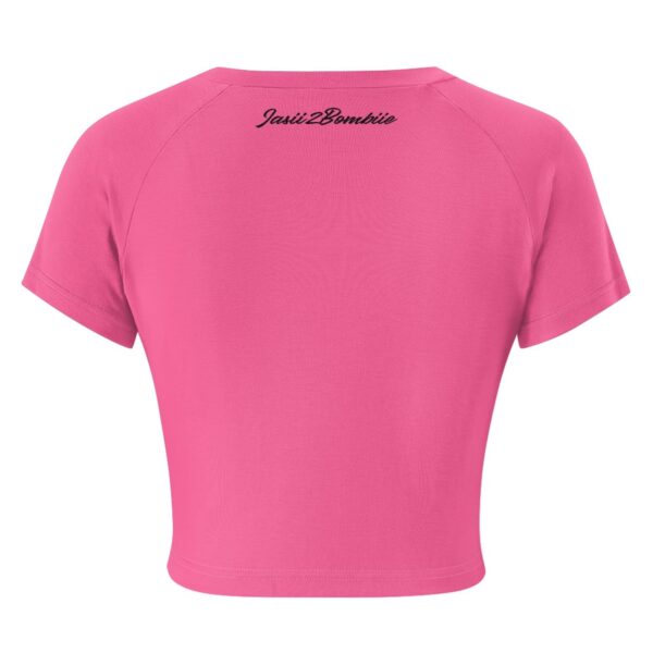 Boss Babe Graffiti Tight Cropped T-shirt - Image 2