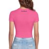 Boss Babe Graffiti Tight Cropped T-shirt - Image 4