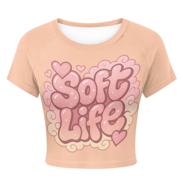 Soft Life Tight Cropped T‑Shirt