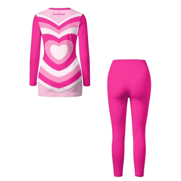Retro Chic Love Heart Matching 2-Piece Set - Image 5